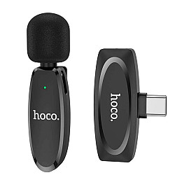 Беспроводной цифровой петличный микрофон hoco. L15 2.4G 15M Type-C