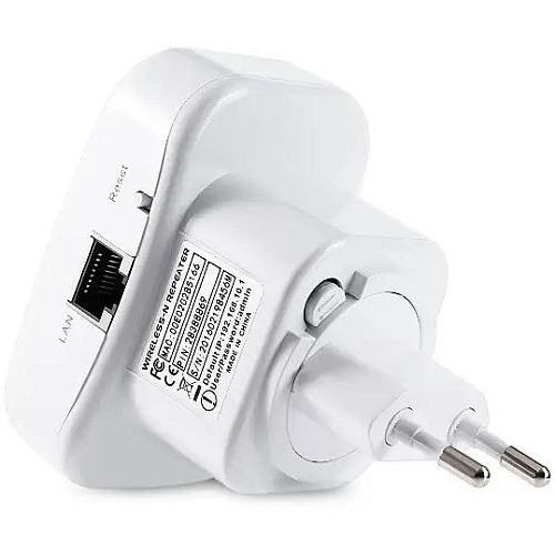 Ретранслятор Wi-Fi сигнала RIAS 2dBi 802.11N/B/G White (3_03620)