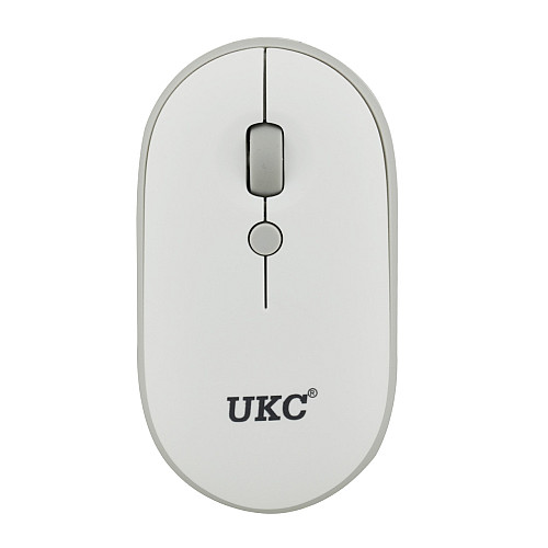 Комплект беспроводной клавиатура с мышью UKC 5263 White (3_03693)