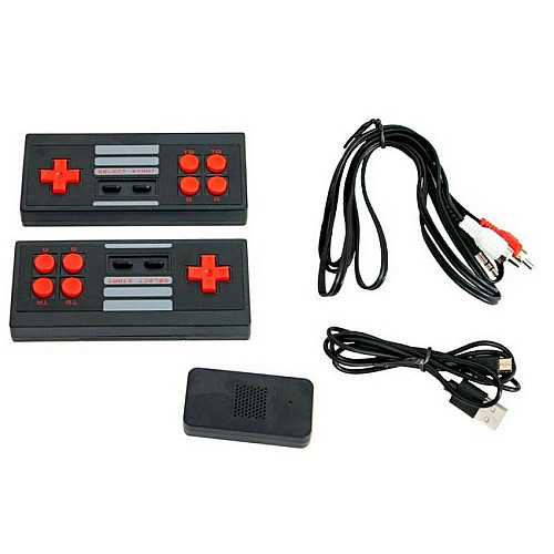 Приставка 8 бит Extreme Mini Game Box D600 + 2 джойстика 8439 Black Спартак