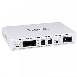 Источник бесперебойного питания для роутеров Hoco DB25 Smart Mini UPS 5V/9V/12V 8800 mAh White (1611918)