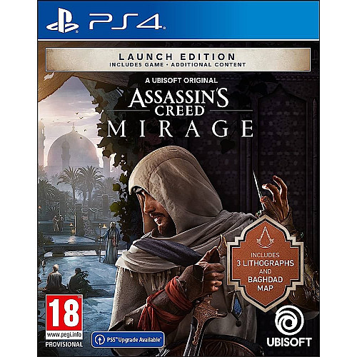 Игра Ubisoft Assassin’s Creed Mirage Launch Edition PS4 (русская версия)