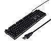 Комплект проводна клавіатура і миша Fantech Major KX302s LED 1,5 м Чорний