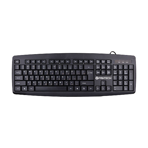 Комплект проводная клавиатура и мышь Fantech KM100 Plug and Play 1200DPI 1,5 m Black