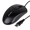 Комплект проводная клавиатура и мышь Fantech KM100 Plug and Play 1200DPI 1,5 m Black