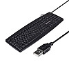 Комплект проводная клавиатура и мышь Fantech KM100 Plug and Play 1200DPI 1,5 m Black