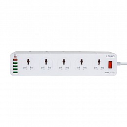 Сетевой Удлинитель LDNIO SC10610 10 розеток Type-C и 5 USB PD / QC3.0 2 m White