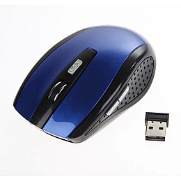 Беспроводная оптическая мышка мышь GJB G 109 Синяя