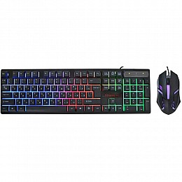 Ігрова клавіатура та миша RGBMix HK-6300TZ RGB