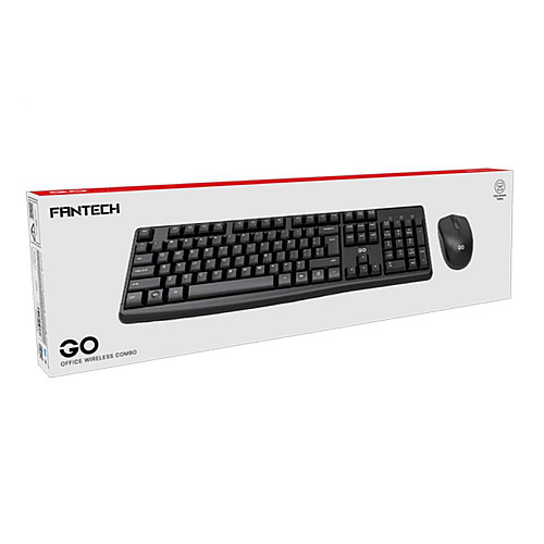 Комплект бездротової клавіатури та миші Fantech WK894 1000DPI Black