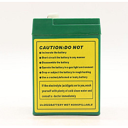 Акумулятор гелевий RAGGIE 3FM-6 6V 6Ah