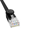 Кабель сетевой RJ45 Baseus CAT6 LAN Ethernet RJ45 плоский 12 м Black