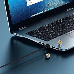 Кабель мережевий RJ45 Baseus CAT7 B00133207111-04 RJ45 плаский 5 м Black