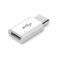 Адаптер Перехідник microUSB - Type-C GT Gray (43236884)