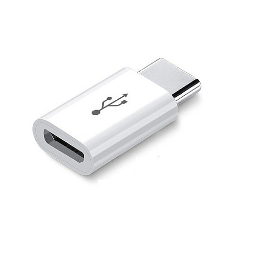 Адаптер Перехідник microUSB - Type-C GT Gray (43236884)