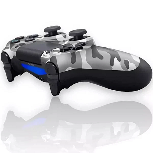 Game Controller блютуз джойстик Sony PS 4 DualShock 4 V2 Wireless Controller сірий камуфляж (1962393633)