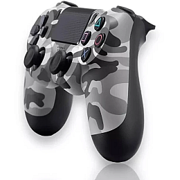 Джойстик акумуляторний Sony PS 4 DualShock 4 V2 Wireless Controller сірий камуфляж (1962428894)