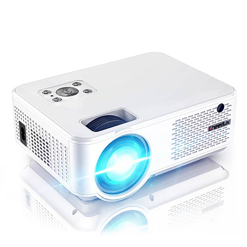 Портативный WIFI Мини LED Проектор 2800 Lumen Full HD 1920*1280 P с Динамиком Cheerlux С9 Белый