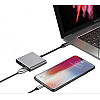 Перехідник адаптер TWS 3в1 із Type-C на HDMI USB USB-C / Конвертер Full HD 1080p 4K 2K UHD