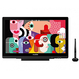 Графический монитор - планшет Huion Kamvas 20 (GS1901) рабочая область 435 x 239 мм с подставкой Черный