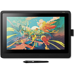 Графический монитор - планшет Wacom Cintiq 16 FHD рабочая область 344 х 194 мм Черный (DTK1660K0B)