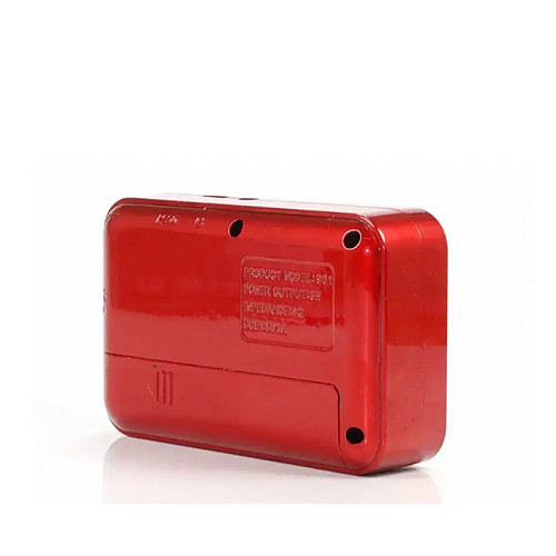 Радіоприймач акумуляторний карманний BKK S61/8205 AM/FM/SW micro SD AUX Червоний