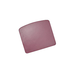 Шкіряний килимок для мишки Skin and Skin 25x22 см бордовий (LA18BU)