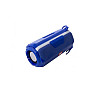 Бездротова портативна Bluetooth колонка з LED-підсвічуванням T&G TG-143 FM microSD Blue