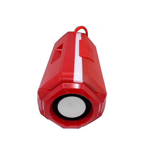 Беспроводная портативная Bluetooth колонка c LED-подсветкой T&G TG-143 FM microSD Red