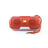 Беспроводная портативная Bluetooth колонка c LED-подсветкой T&G TG-143 FM microSD Red