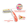 Сменные кассеты для бритья + бритва Wilkinson Sword Quattro 4 лезвия - 3 шт (1038)