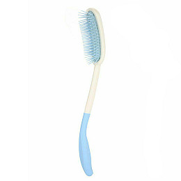 Гребінець Lesko 044 універсальний м'який для людей з обмеженими можливостями Блакитний (3375-9891)