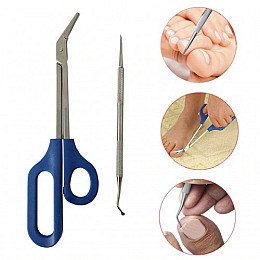 Ножиці для педикюру Lesko (3392-9878a)