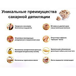 Сахарная паста для шугаринга Milagro Средней жесткости 500 г (n-166)