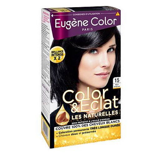 Стойкая Краска Тон в Тон Eugene Perma Color 15 115 мл Черный (000010746)