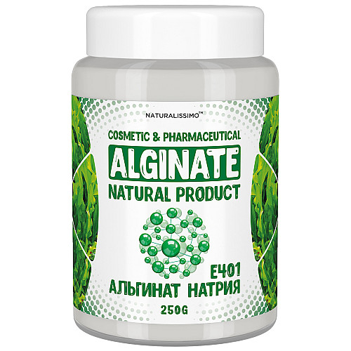 Альгинат натрия (Е 401) 250г Naturalissimo (hub_qLxZ65400)