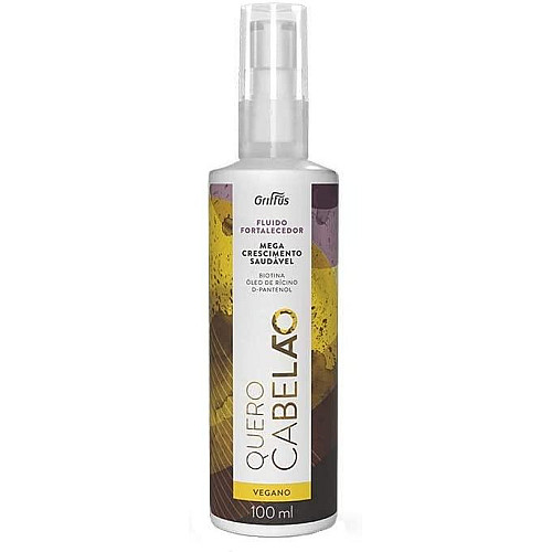 Флюид для кожи головы стимулирующий рост волос Griffus Fluido Fortalecedor Quero Cabelao 100 ml (42921)