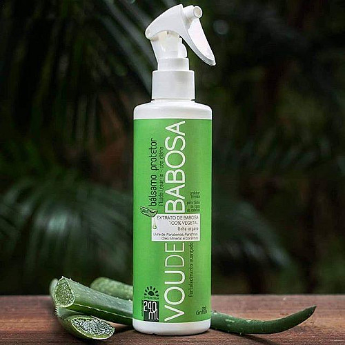 Бальзам-флюид для укрепления и оздоровления волос Griffus Fluido Leave-In Balsamo Linha Vegana Vou De Babosa (42759)