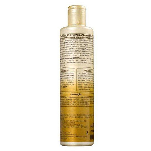 Кондиционер для светлых волос Griffus Condicionador Restaurador Qloira БЛОНД 300ml (42455)