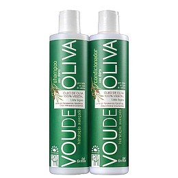 Набор для сухих волос Griffus Kit Shampoo+Condicionador Linha Vegana Vou de Oliva 420 ml (42900)