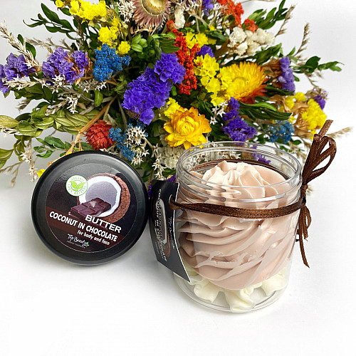 Баттер-суфле для обличчя та тіла Top Beauty 150 мл Coconut in Chocolate