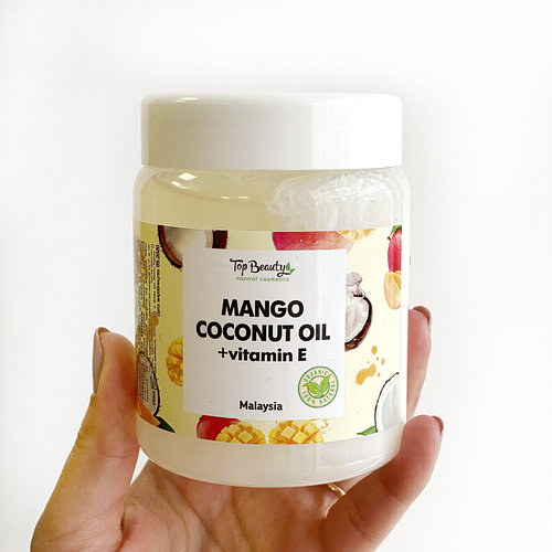 Ароматизированное масло для лица, тела и волос Top Beauty банка 250 мл Mango-Coconut