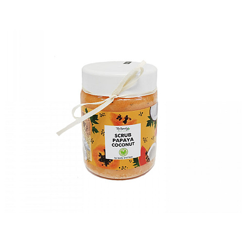 Скраб для тела Top Beauty банка 250 мл Papaya-Coconut