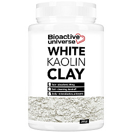 Глина белая Bioactive universe каолин 200 г