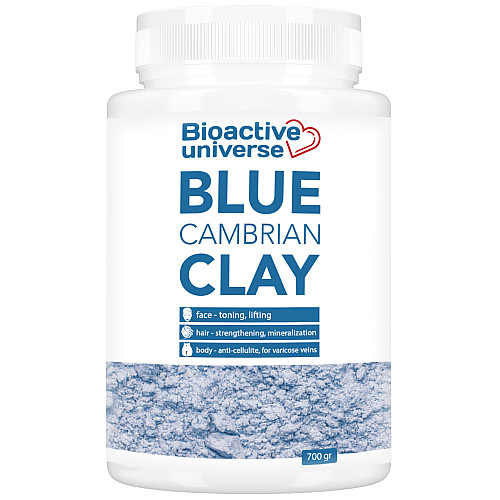 Глина голубая Bioactive universe кембрийская 700 г