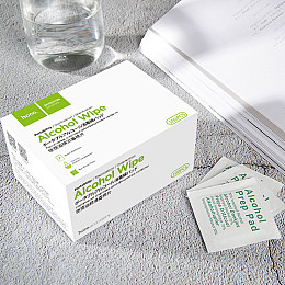 Антибактериальные салфетки HOCO Portable Alcohol Disinfection Cotton Wipes, 100 шт