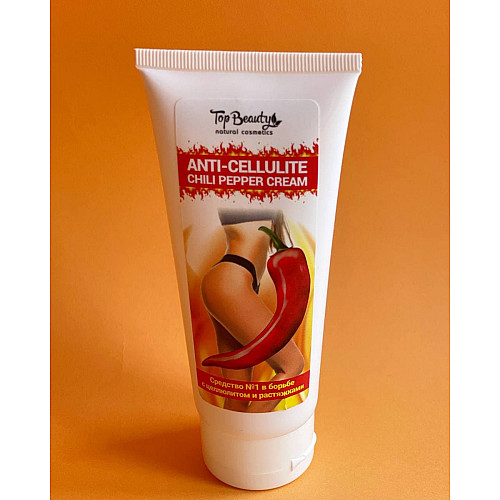 Антицелюлітний крем Top Beauty Chili Pepper 100мол