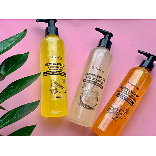 Гель для душа Top Beauty 250мл Кокос