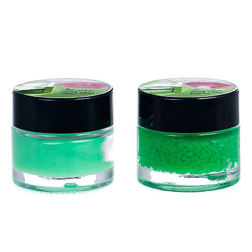 Маска для губ та цукровий скраб Karite 2 in1 Aloe Vera