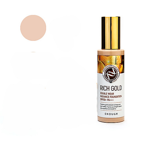 Тональний крем із золотом Enough Rich Gold Double Wear Radiance Foundation SPF50+ PA+++13